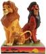 Enesco Jim Shore Traditions Disney Simba Et Scar