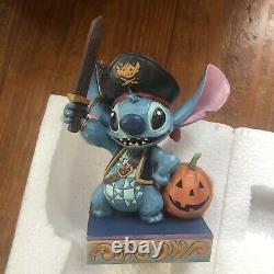 Enesco Loveable Buccaneer Pirate Halloween Stitch 6008987 Disney Traditions