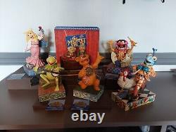 Ensemble complet de traditions Disney Muppets 6 figurines avec socle Jim Shore