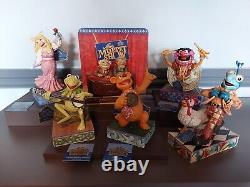 Ensemble complet de traditions Disney Muppets 6 figurines avec socle Jim Shore