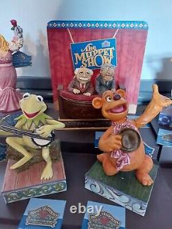 Ensemble complet de traditions Disney Muppets 6 figurines avec socle Jim Shore