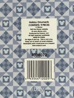 Ensemble d'Ornements de Vacances Jim Shore Blanche-Neige et les 7 Nains Disney Traditions NIB