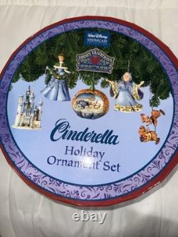 Ensemble d’ornements de Noël Disney Traditions Cendrillon, neuf dans sa boîte, Jim Shore Enesco