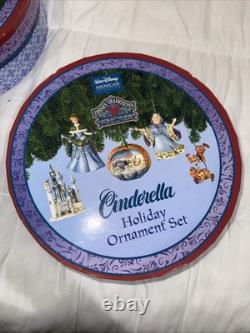 Ensemble d’ornements de Noël Disney Traditions Cendrillon, neuf dans sa boîte, Jim Shore Enesco