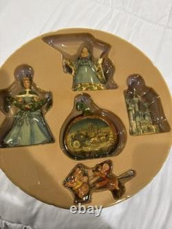 Ensemble d’ornements de Noël Disney Traditions Cendrillon, neuf dans sa boîte, Jim Shore Enesco