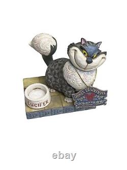 Ensemble de 5 Figurines Felines Jim Shore Disney Traditions Enesco & Présentoir de Chats RARE