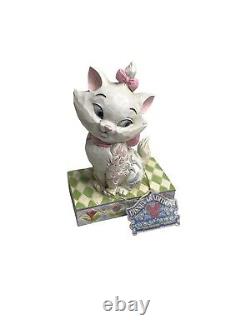 Ensemble de 5 Figurines Felines Jim Shore Disney Traditions Enesco & Présentoir de Chats RARE