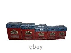 Ensemble de 5 Figurines Felines Jim Shore Disney Traditions Enesco & Présentoir de Chats RARE