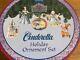 Ensemble De 5 Ornements De Vacances Cendrillon Disney Traditions Jim Shore Enesco