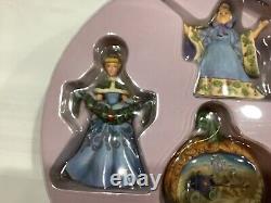 Ensemble de 5 ornements de vacances Cendrillon de Jim Shore Disney Traditions Enesco