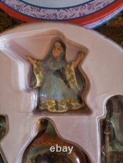 Ensemble de 5 ornements de vacances Disney Cendrillon Jim Shore Disney Traditions Enesco