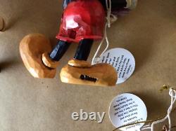 Ensemble de 5 ornements de vacances Disney Jim Shore Disney Traditions Enesco Dumbo Dopey