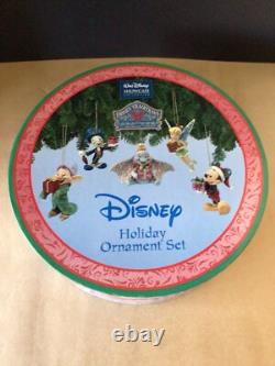 Ensemble de 5 ornements de vacances Disney Jim Shore Disney Traditions Enesco Dumbo Dopey