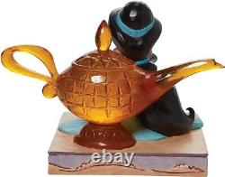 Figurine Aladdin Jasmine avec la lampe du génie, Enesco Jim Shore Disney Traditions, 5.2.