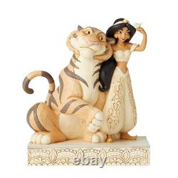 Figurine Aladdin Jasmine de Disney Traditions par Jim Shore, Blanc Woodland, 7,5 po