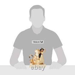 Figurine Aladdin Jasmine en résine White Woodland par Jim Shore, Enesco Disney Traditions