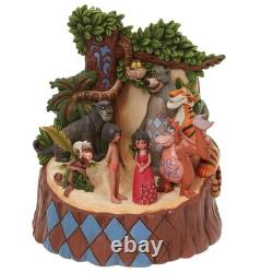 Figurine 'Carved by Heart' du Livre de la Jungle de Disney Traditions par Jim Shore, 20 cm