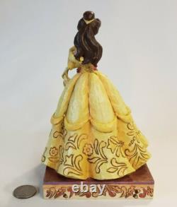 Figurine Disney Jim Shore Enesco Beauté de l'Automne #4026079 Belle 7.5 Corne d'abondance