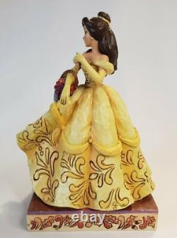 Figurine Disney Jim Shore Enesco Beauté de l'Automne #4026079 Belle 7.5 Corne d'abondance