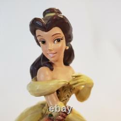 Figurine Disney Jim Shore Enesco Beauté de l'Automne #4026079 Belle 7.5 Corne d'abondance