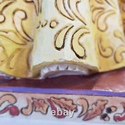 Figurine Disney Jim Shore Enesco Beauté de l'Automne #4026079 Belle 7.5 Corne d'abondance