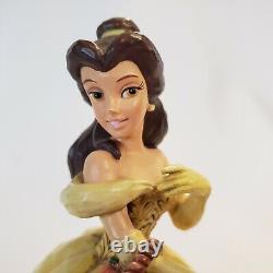 Figurine Disney Jim Shore Enesco Beauty of the Fall #4026079 Belle 7.5 Corne d'abondance