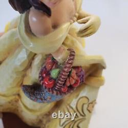 Figurine Disney Jim Shore Enesco Beauty of the Fall #4026079 Belle 7.5 Corne d'abondance