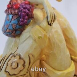 Figurine Disney Jim Shore Enesco Beauty of the Fall #4026079 Belle 7.5 Corne d'abondance