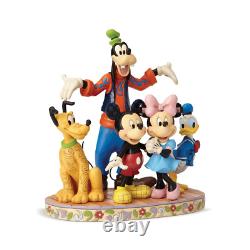 Figurine Disney Traditions Jim Shore Fab 5 La bande est au complet.