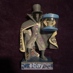 Figurine Disney Traditions Jim Shore Le Fantôme de la Boîte à Chapeau de la Haunted Mansion