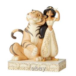 Figurine Disney Traditions de Jim Shore Aladdin Jasmine en Bois Blanc, 7.5 I