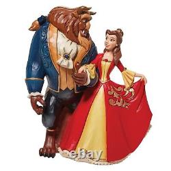 Figurine Enchantée Jim Shore Disney Traditions La Belle et la Bête, 9,02 pouces