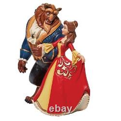 Figurine Enchantée Jim Shore Disney Traditions La Belle et la Bête, 9,02 pouces