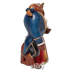 Figurine Enchantée Jim Shore Disney Traditions La Belle et la Bête, 9,02 pouces