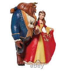Figurine Enchantée Jim Shore Disney Traditions La Belle et la Bête, 9,02 pouces