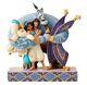 Figurine Enesco Disney Traditions Aladdin Câlin En Groupe Nouveau En Stock