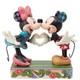 Figurine Enesco Disney Traditions Mickey Et Minnie Mains En Forme De C&oelig;ur, 6,125 Pouces