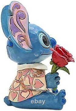 Figurine Enesco Disney Traditions de Jim Shore Lilo et Stitch pour la Saint-Valentin, 6.1 pouces.