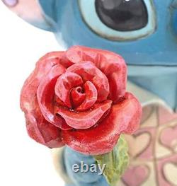 Figurine Enesco Disney Traditions de Jim Shore Lilo et Stitch pour la Saint-Valentin, 6.1 pouces.