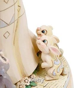 Figurine Enesco Disney Traditions par Jim Shore Blanche-Neige en Bois Blanc, 7.8 po
