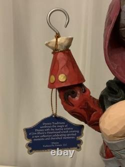 Figurine Enesco Jim Shore Disney Traditions Capitaine Crochet M. Smee Attention