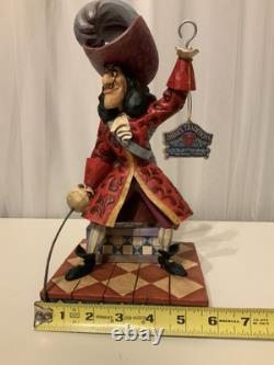 Figurine Enesco Jim Shore Disney Traditions Capitaine Crochet M. Smee Attention