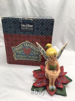Figurine Enesco Tinkerbell Fée Festive Jim Shore Disney Traditions VGC