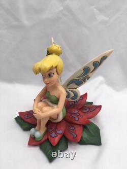 Figurine Enesco Tinkerbell Fée Festive Jim Shore Disney Traditions VGC