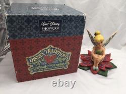 Figurine Enesco Tinkerbell Fée Festive Jim Shore Disney Traditions VGC