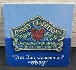 Figurine Enesco signée Disney Traditions Jim Shore EEYORE Véritable Compagnon Bleu