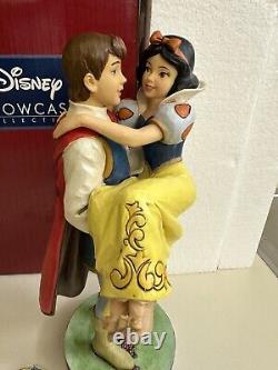 Figurine Grande Jim Shore Disney Traditions Blanche-Neige Heureux pour Toujours Orig.
