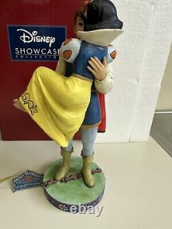 Figurine Grande Jim Shore Disney Traditions Blanche-Neige Heureux pour Toujours Orig.