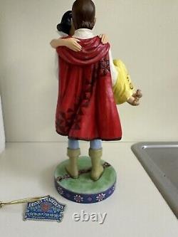 Figurine Grande Jim Shore Disney Traditions Blanche-Neige Heureux pour Toujours Orig.