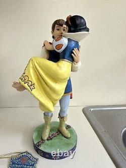 Figurine Grande Jim Shore Disney Traditions Blanche-Neige Heureux pour Toujours Orig.